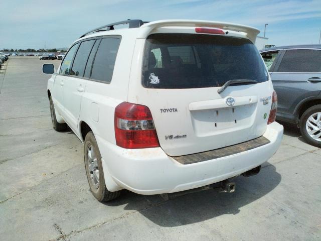 Photo 3 from auction – 2007 TOYOTA HIGHLANDER with VIN JTEEP21A470230053