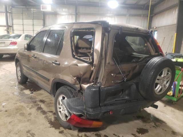 Photo 3 from auction – 2003 HONDA CR-V EX with VIN SHSRD78823U160474