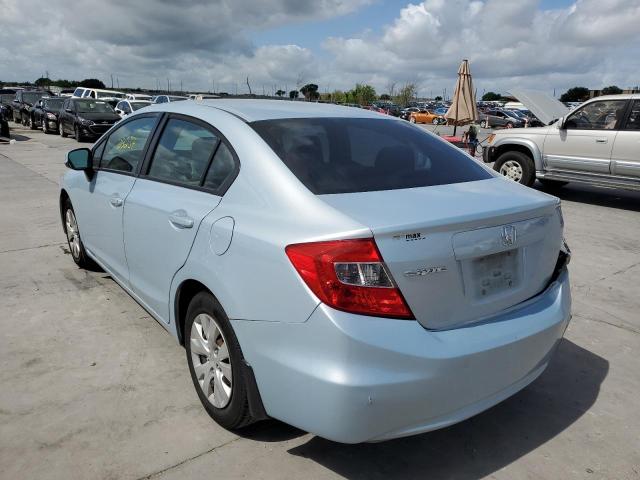 Photo 3 from auction – 2012 HONDA CIVIC LX with VIN 19XFB2F56CE015956
