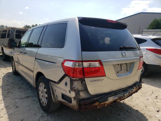 Photo 3 from auction – 2007 HONDA ODYSSEY LX with VIN 5FNRL38207B072768
