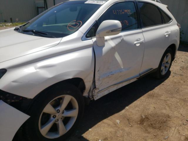 Photo 9 from auction – 2013 LEXUS RX 350 BAS with VIN 2T2BK1BA9DC192881
