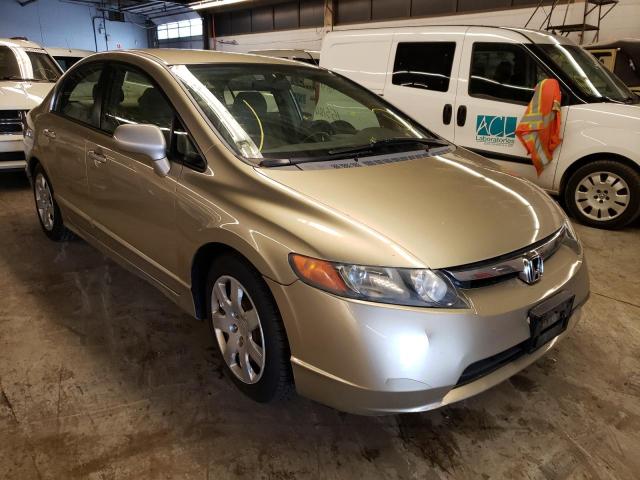Photo 1 from auction – 2007 HONDA CIVIC LX with VIN 1HGFA16597L063155