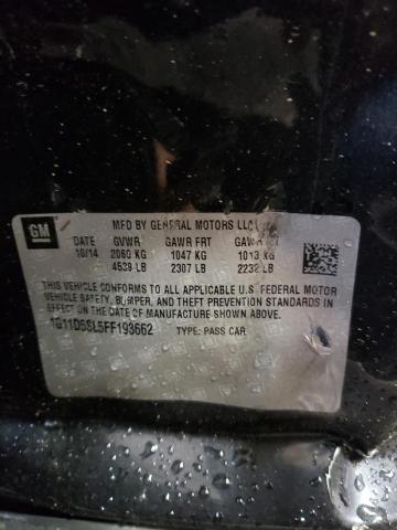Photo 10 from auction – 2015 CHEVROLET MALIBU 2LT with VIN 1G11D5SL5FF193662