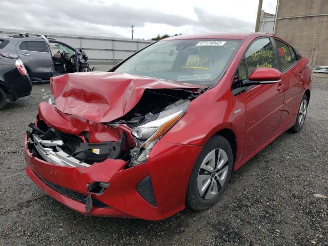 Photo 2 from auction – 2017 TOYOTA PRIUS with VIN JTDKARFU8H3530182