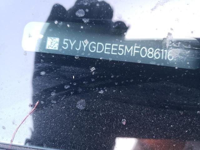 Foto 10 de la subasta – 2021 TESLA MODEL Y con VIN 5YJYGDEE5MF086116