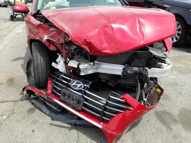 Photo 9 from auction – 2021 HYUNDAI SONATA SE with VIN 5NPEG4JA1MH081874