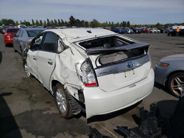 Photo 3 from auction – 2015 TOYOTA PRIUS PLUG with VIN JTDKN3DP3F3073549