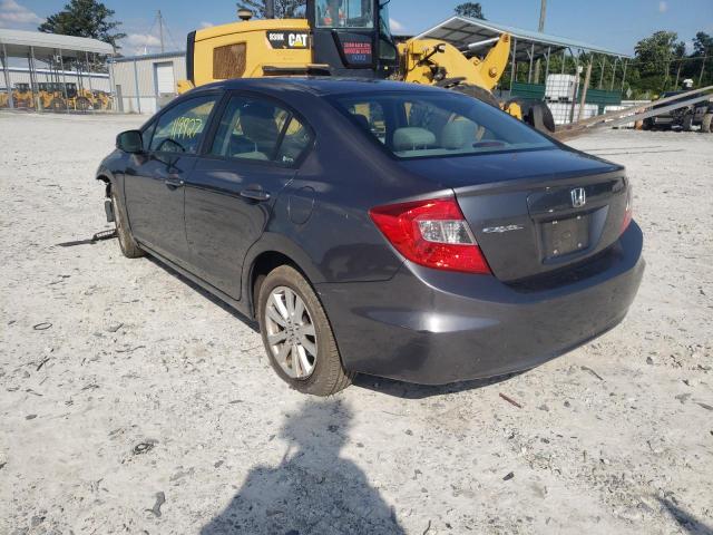 Photo 3 from auction – 2012 HONDA CIVIC EX with VIN 19XFB2F87CE368636
