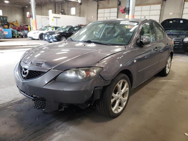 Photo 2 from auction – 2008 MAZDA 3 I with VIN JM1BK32F281174549