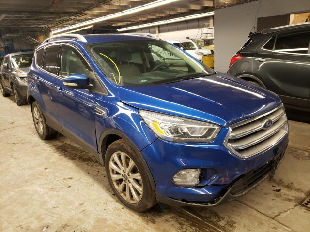 FORD ESCAPE TIT 2017 with VIN 1FMCU0JD2HUB77927 - Photo from auction