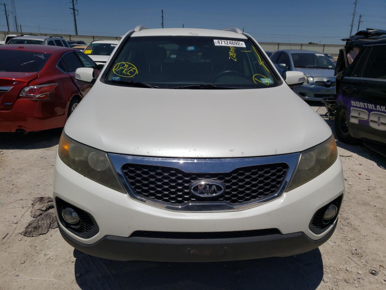 Photo 20 from auction – 2012 KIA SORENTO BA with VIN 5XYKT3A65CG228109
