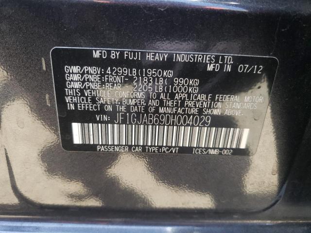 Photo 10 from auction – 2013 SUBARU IMPREZA PR with VIN JF1GJAB69DH004029