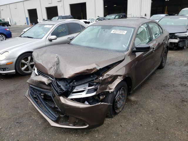 Photo 2 from auction – 2014 VOLKSWAGEN JETTA BASE with VIN 3VW2K7AJ7EM295585