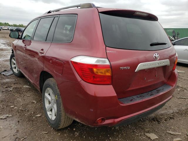 Photo 3 from auction – 2009 TOYOTA HIGHLANDER with VIN JTEDA41A892006915