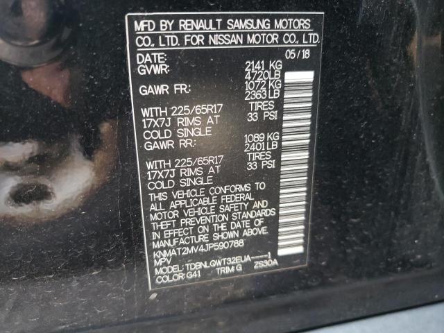 Photo 10 from auction – 2018 NISSAN ROGUE S with VIN KNMAT2MV4JP590788