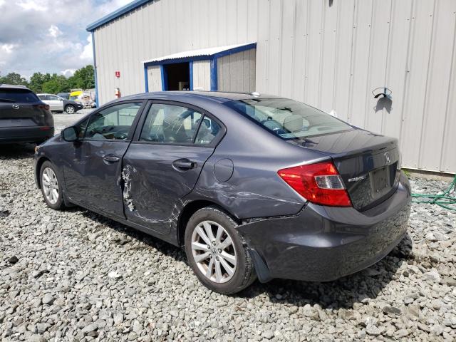Photo 9 from auction – 2012 HONDA CIVIC EXL with VIN 19XFB2F93CE026609