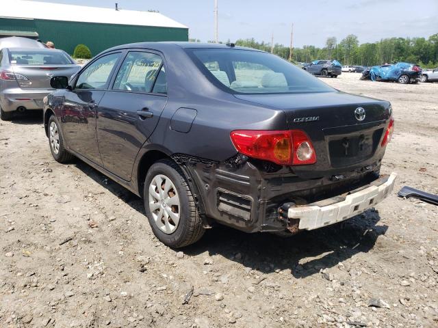 Photo 3 from auction – 2009 TOYOTA COROLLA BA with VIN JTDBL40E29J047430