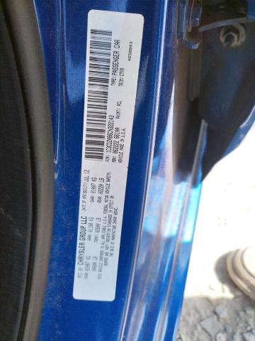 DODGE AVENGER SE 2012 with VIN 1C3CDZAB6CN322143 - Photo from auction