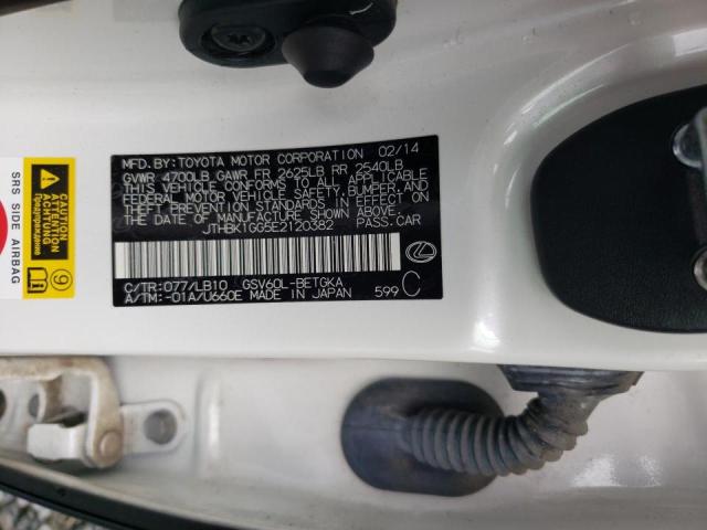 Zdjęcie 10 z aukcji – 2014 LEXUS ES 350 z VIN JTHBK1GG5E2120382