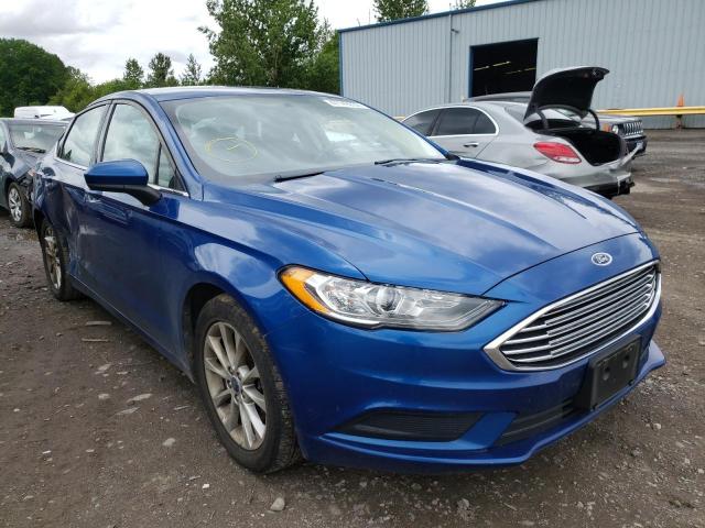 FORD FUSION SE 2017 with VIN 3FA6P0H74HR113023 - Photo from auction
