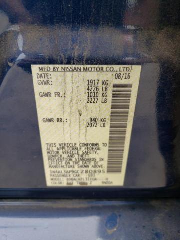 Photo 10 from auction – 2016 NISSAN ALTIMA 2.5 with VIN 1N4AL3AP9GC280895