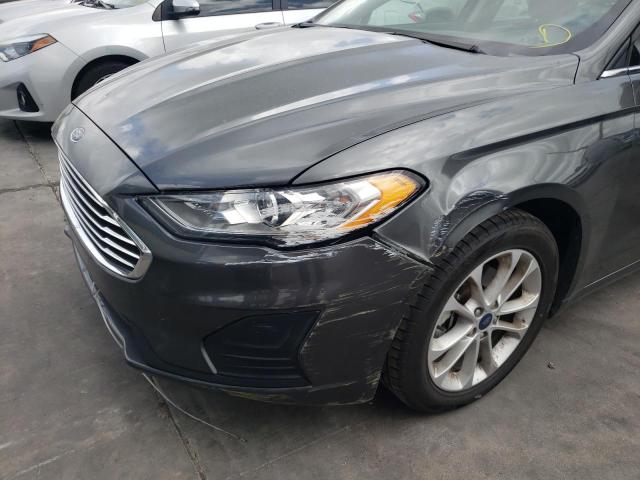 Photo 9 from auction – 2020 FORD FUSION SE with VIN 3FA6P0HD1LR172884
