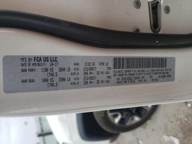 Photo 10 from auction – 2018 JEEP COMPASS TR with VIN 3C4NJDDB5JT192445