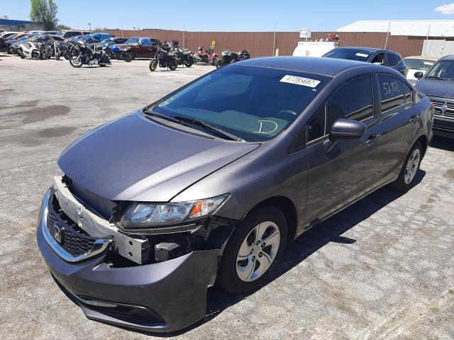 Photo 2 from auction – 2014 HONDA CIVIC LX with VIN 19XFB2F59EE262942