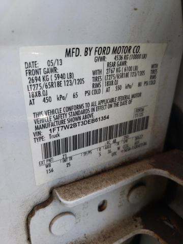 Photo 10 from auction – 2013 FORD F250 SUPER with VIN 1FT7W2BT3DEB61354