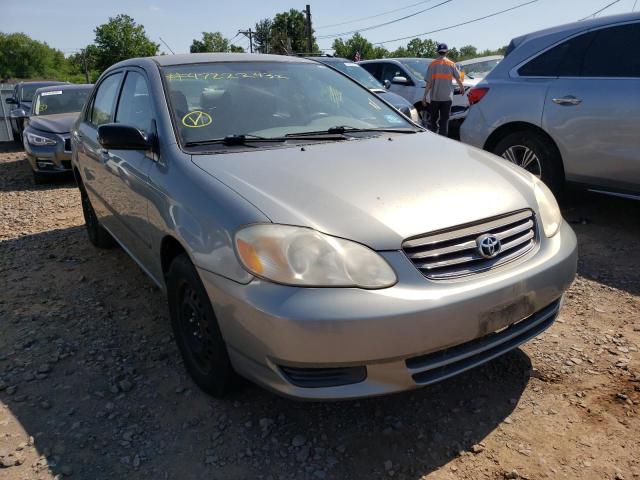 TOYOTA COROLLA CE 2004 with VIN 2T1BR32E94C249238 - Photo from auction