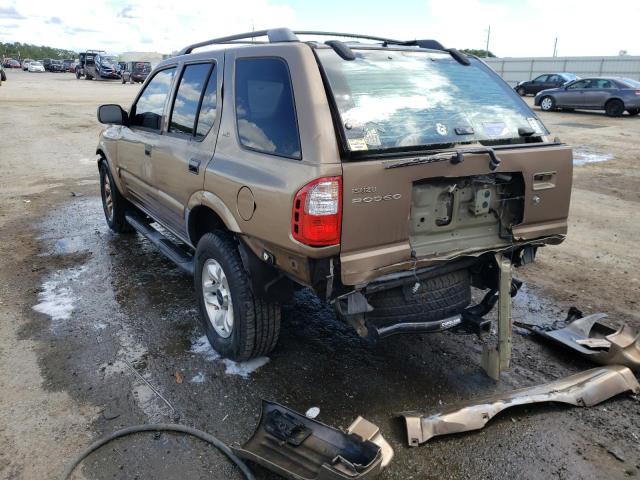 Photo 3 from auction – 2002 ISUZU RODEO S with VIN 4S2CK58W124305679