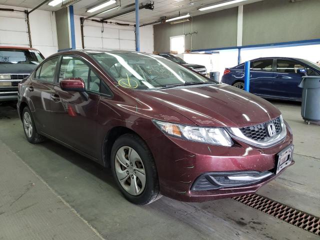 HONDA CIVIC LX 2014 with VIN 19XFB2F50EE235208 - Photo from auction