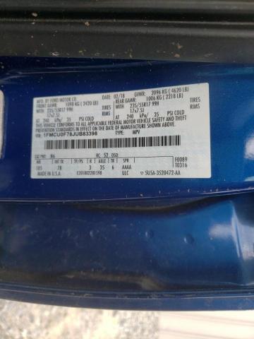 Photo 10 from auction – 2018 FORD ESCAPE S with VIN 1FMCU0F78JUB83398