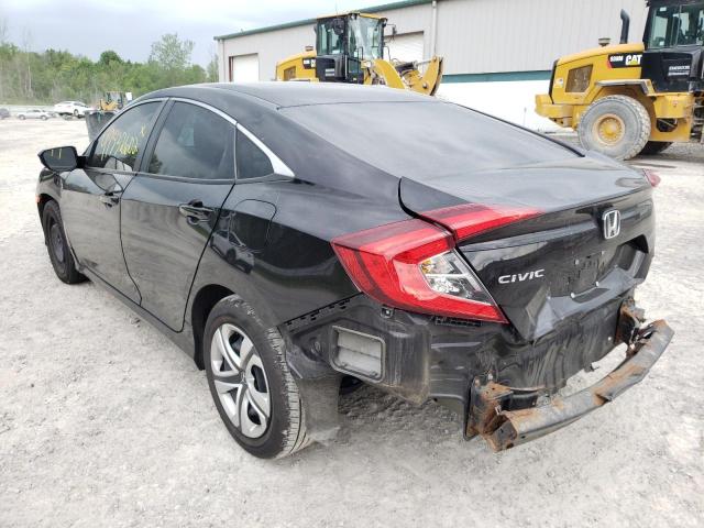 Photo 3 from auction – 2018 HONDA CIVIC LX with VIN 19XFC2F57JE208028