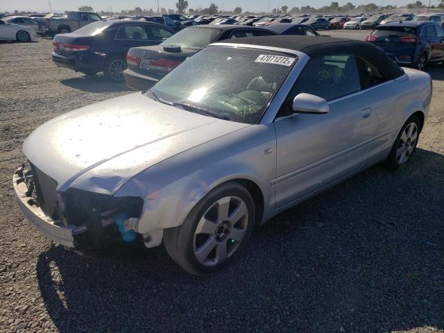 Photo 2 from auction – 2004 AUDI A4 QUATTRO with VIN WAUDT48H04K017835