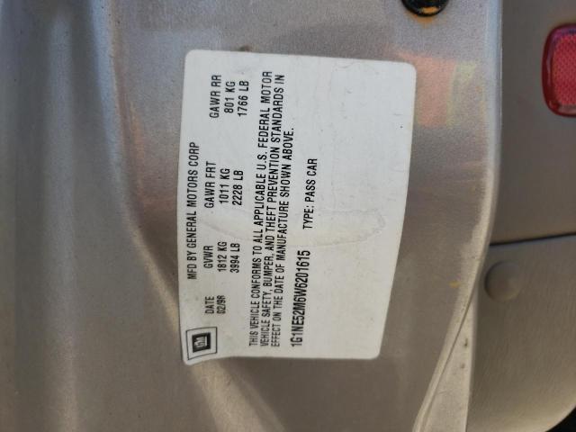 Photo 10 from auction – 1998 CHEVROLET MALIBU LS with VIN 1G1NE52M6W6201615
