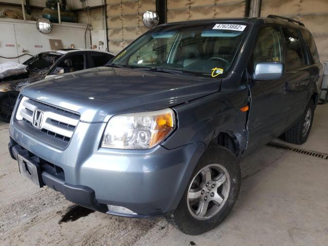 Photo 2 from auction – 2007 HONDA PILOT EXL with VIN 2HKYF18747H522667
