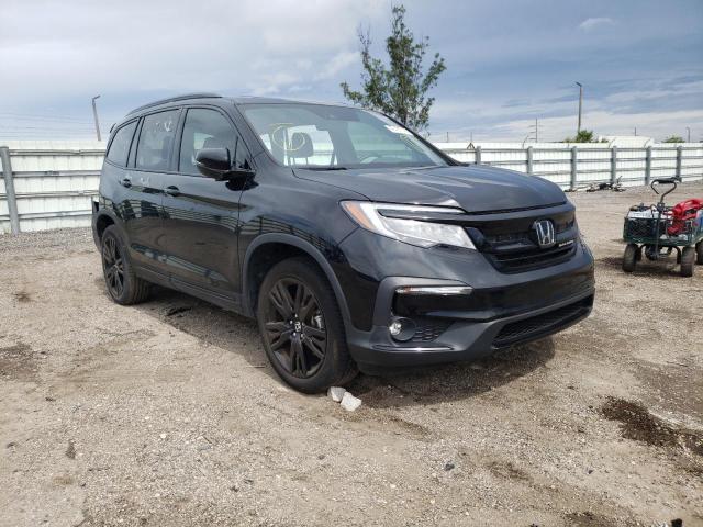 HONDA PILOT BLAC 2020 with VIN 5FNYF6H79LB063447 - Photo from auction
