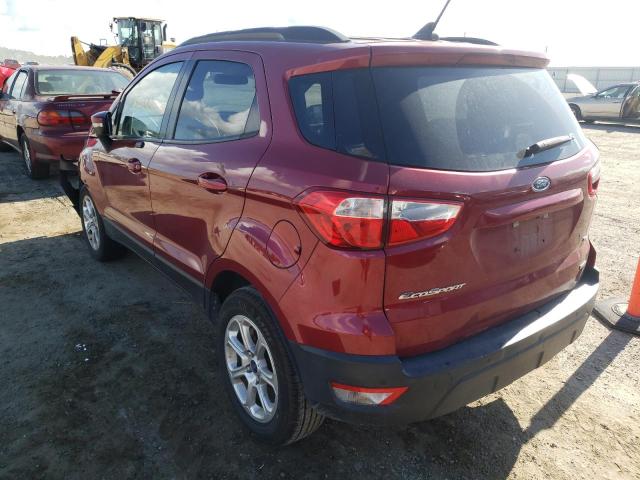 Photo 3 from auction – 2019 FORD ECOSPORT S with VIN MAJ3S2GE3KC273168