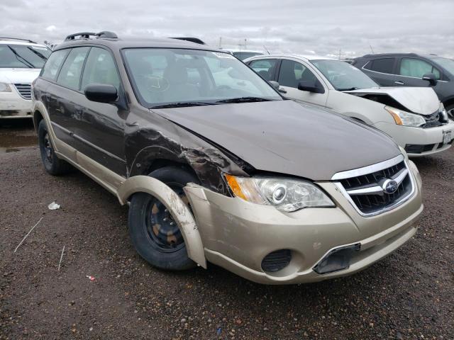 SUBARU OUTBACK 2008 with VIN 4S4BP60C887348175 - Photo from auction