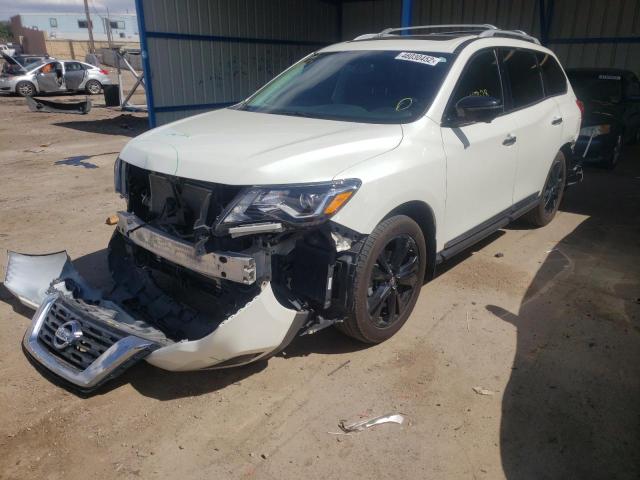 Photo 2 from auction – 2017 NISSAN PATHFINDER with VIN 5N1DR2MM2HC659221