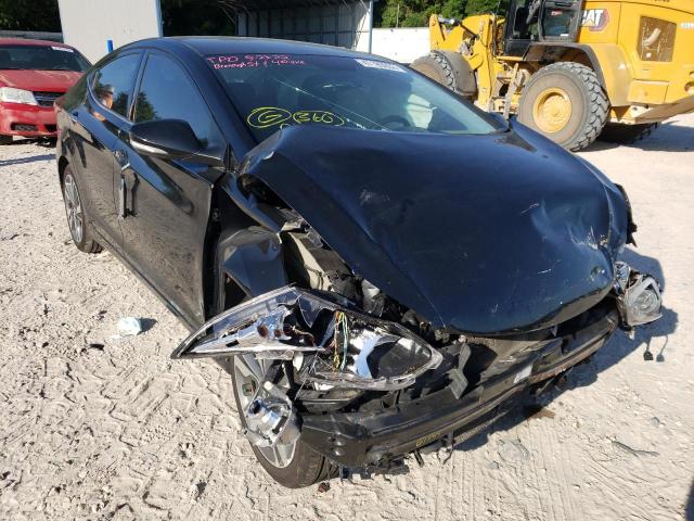HYUNDAI ELANTRA SE 2016 with VIN KMHDH4AE1GU644374 - Photo from auction