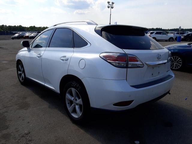 Photo 3 from auction – 2013 LEXUS RX 350 BAS with VIN 2T2BK1BA0DC220681