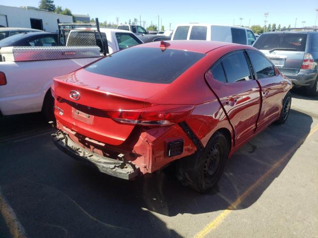 Photo 4 from auction – 2017 HYUNDAI ELANTRA SE with VIN 5NPD74LF2HH153532