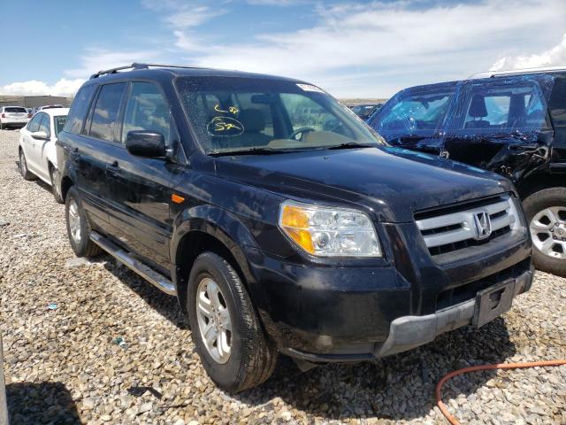 HONDA PILOT VP 2008 with VIN 5FNYF18278B025780 - Photo from auction