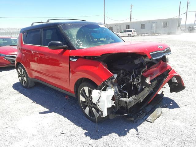 KIA SOUL + 2017 with VIN KNDJP3A57H7465664 - Photo from auction
