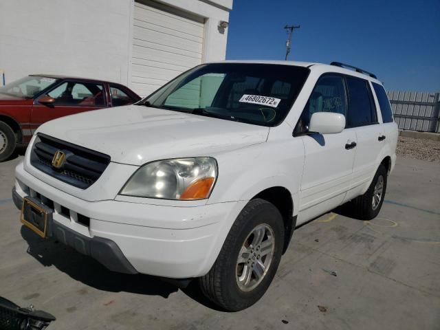 Photo 2 from auction – 2004 HONDA PILOT EXL with VIN 2HKYF18544H526941