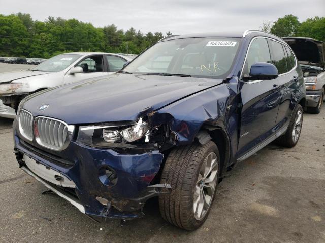 Photo 2 from auction – 2017 BMW X3 XDRIVE2 with VIN 5UXWX9C50H0T09656