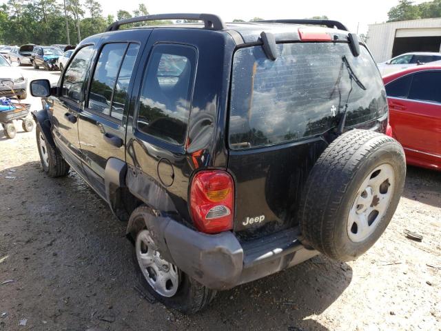 Photo 3 from auction – 2003 JEEP LIBERTY SP with VIN 1J4GK48K23W676578
