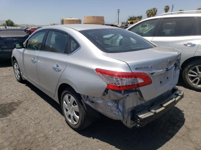 Photo 3 from auction – 2015 NISSAN SENTRA S with VIN 3N1AB7AP1FY301767
